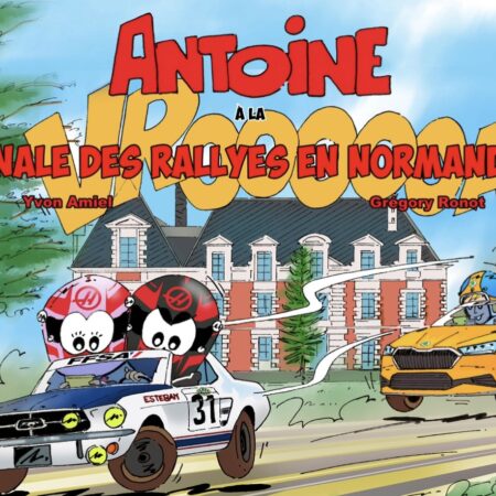 Antoine à la Finale des Rallyes en Normandie